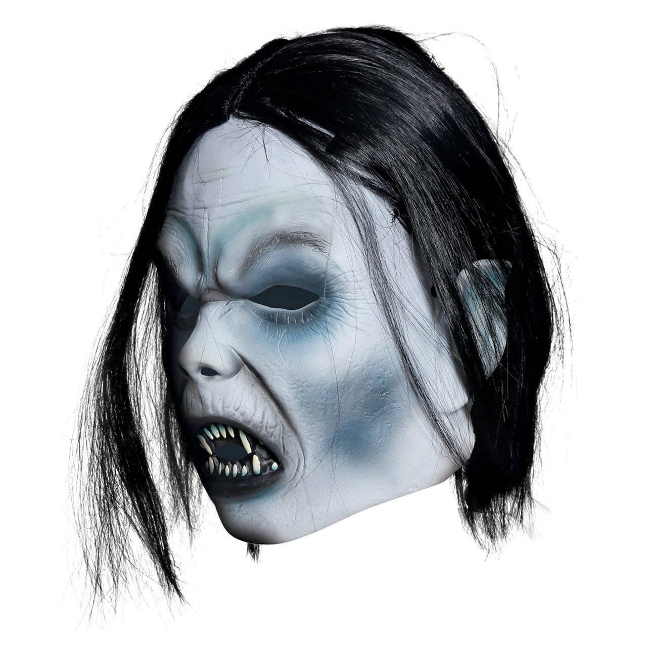 Máscara de látex de Vampiro con Pelo