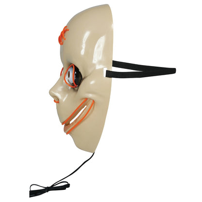 Máscara de Momo Creepypasta Luminosa