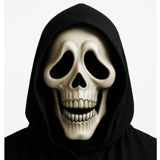 Máscara de Scream Fantasma con Capucha