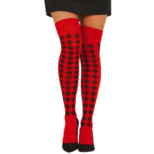 Medias Rojas de Rombos