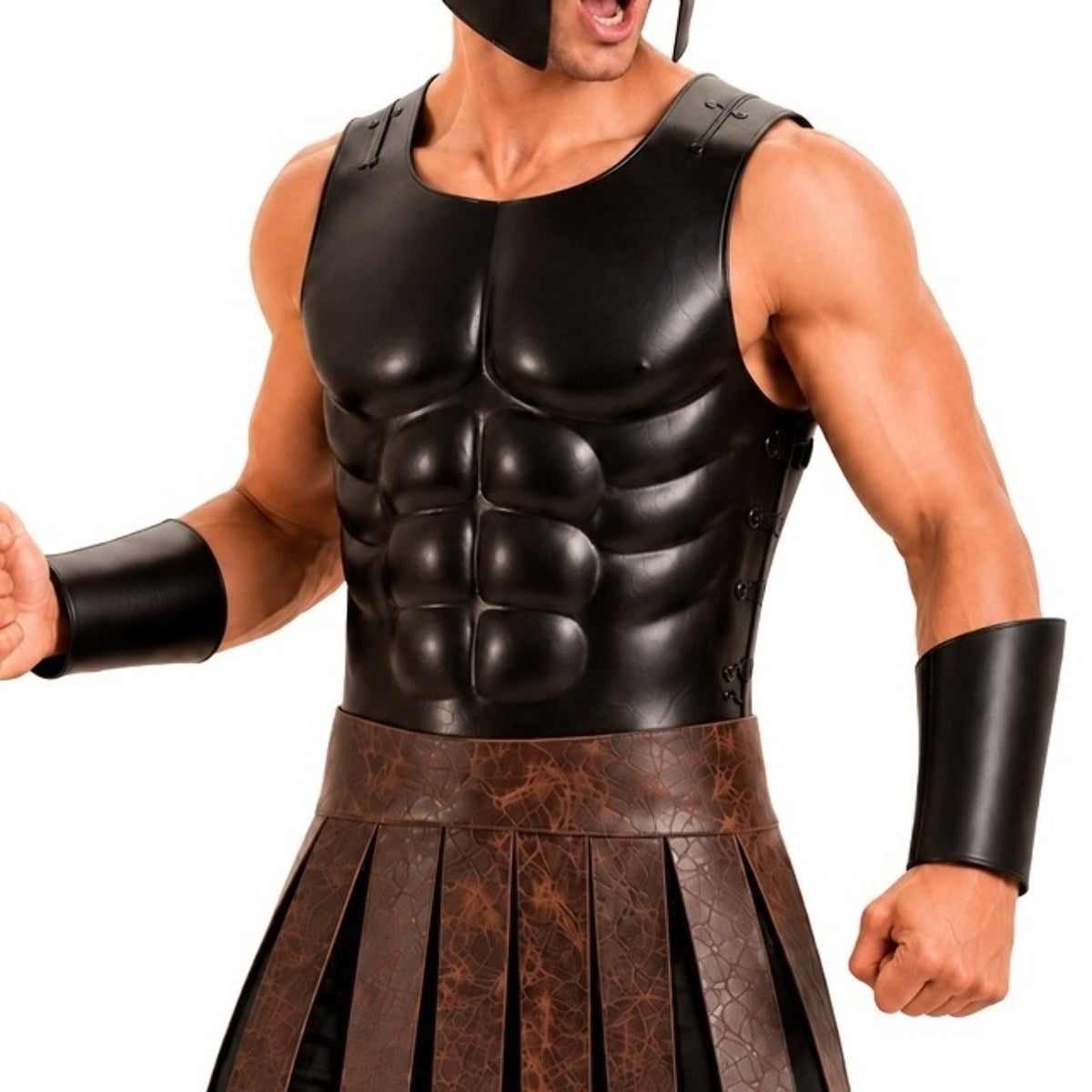 Muñequeras Negras Gladiador