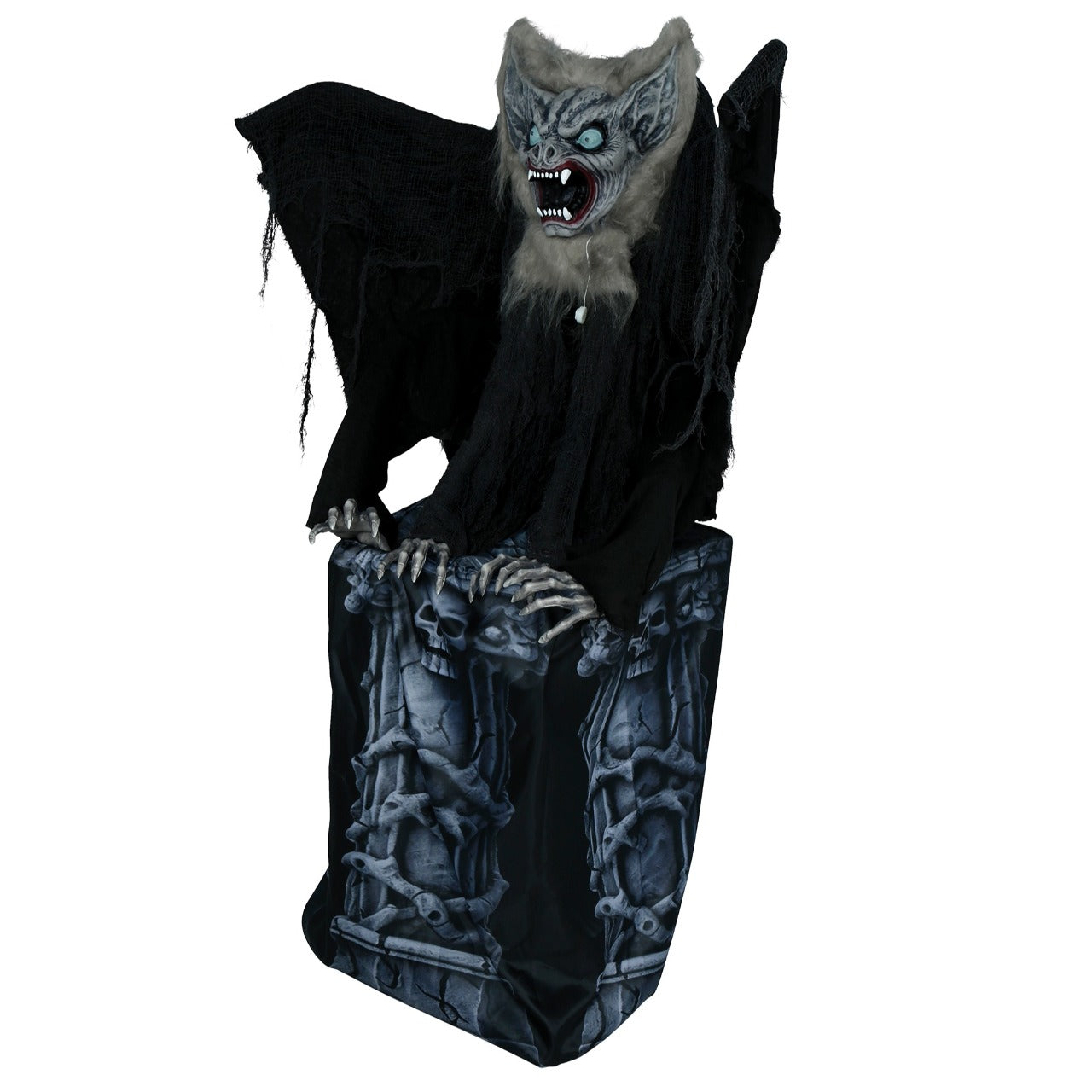 Murciélago sobre Lápida