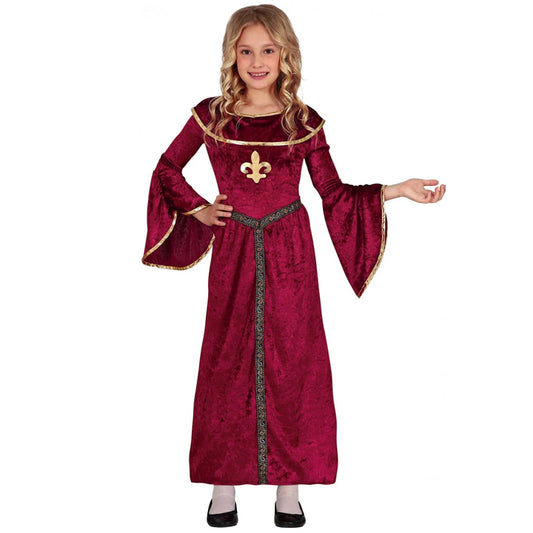 Disfraz de Dama Medieval Oria para niña