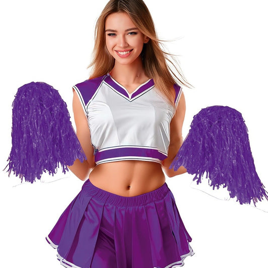 Pack de 2 Pompones Violetas 80gr