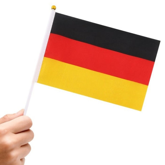 Pack de 24 Banderines de Alemania 20x30cm