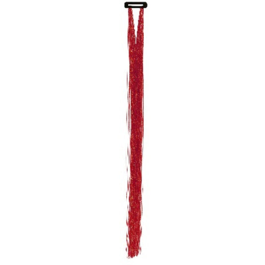 Pack de 3 Mechones Rojos Brillantes