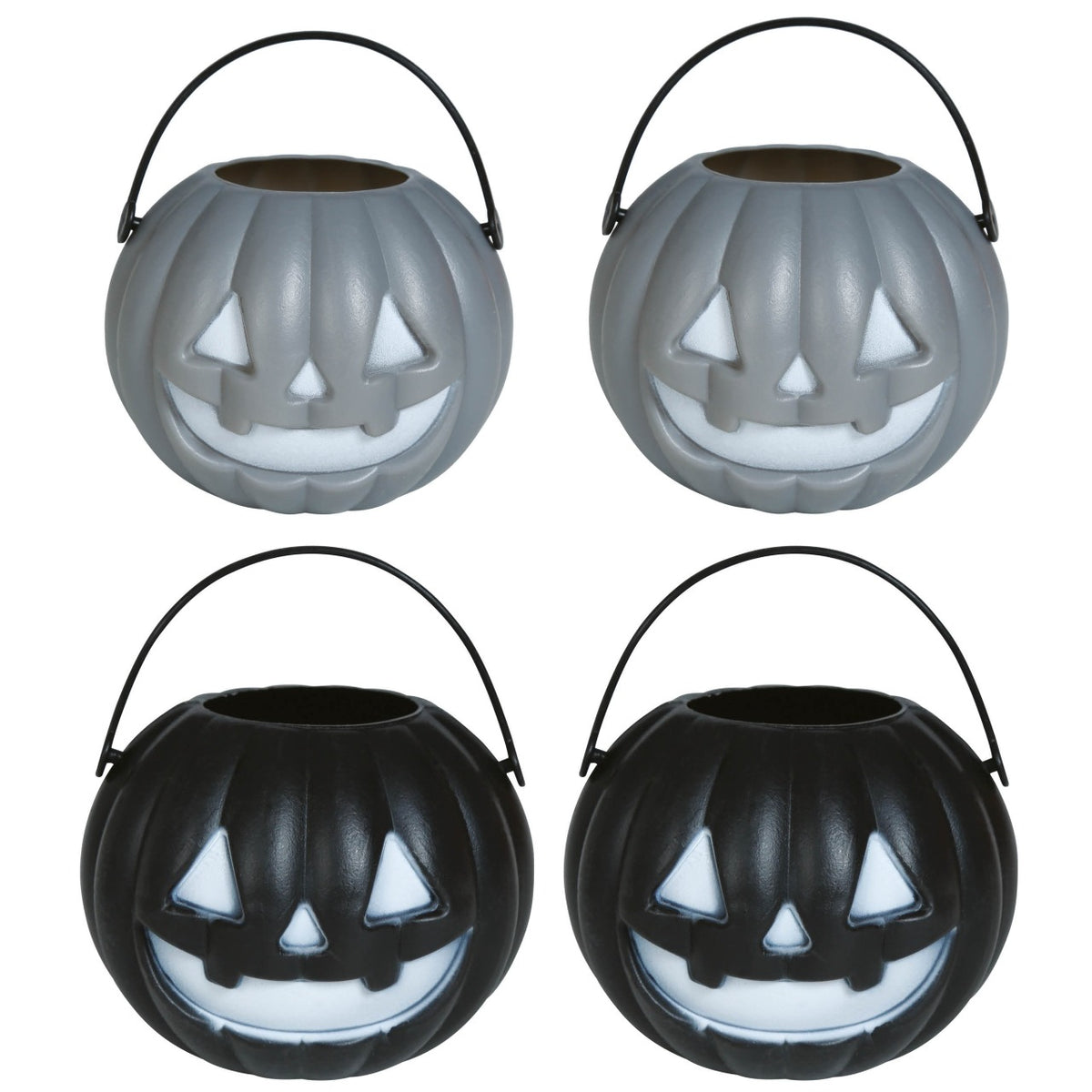 Pack 4 Mini Cubos de Calabazas
