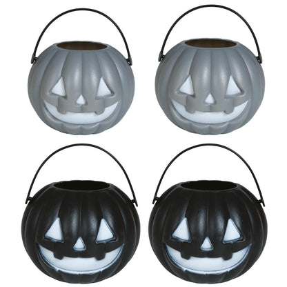 Pack 4 Mini Cubos de Calabazas