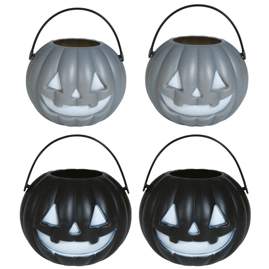 Pack 4 Mini Cubos de Calabazas