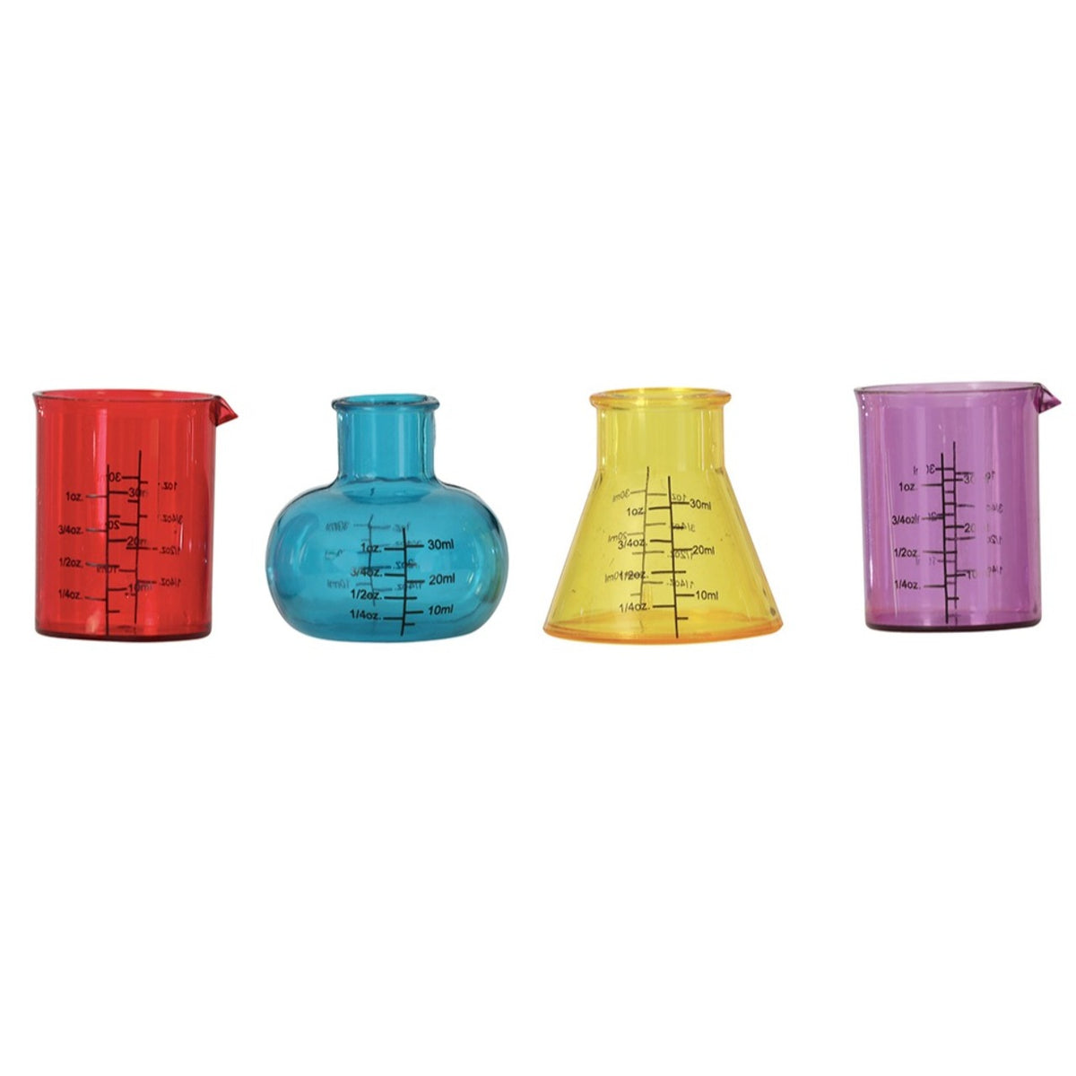 Pack de 4 Tubos de Laboratorio