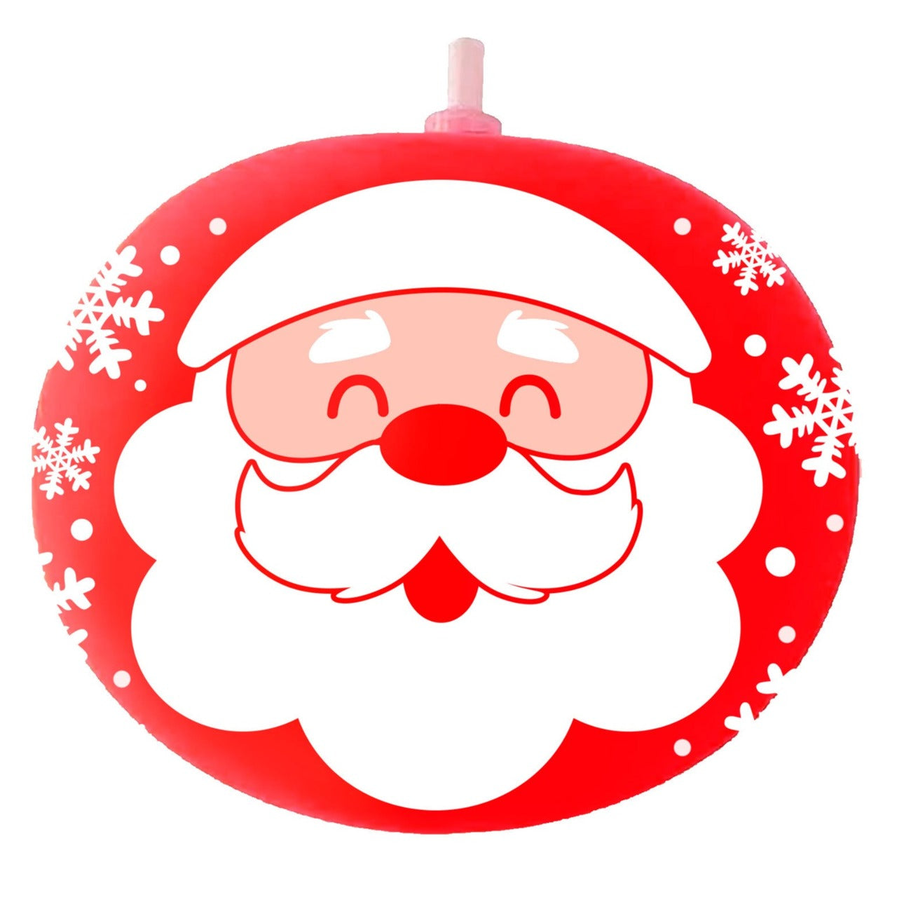Pack de 5 Globos de látex Papá Noel