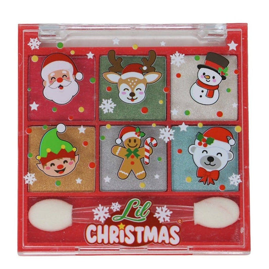 Paleta de Sombras 6 Colores Navidad