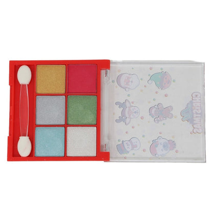 Paleta de Sombras 6 Colores Navidad