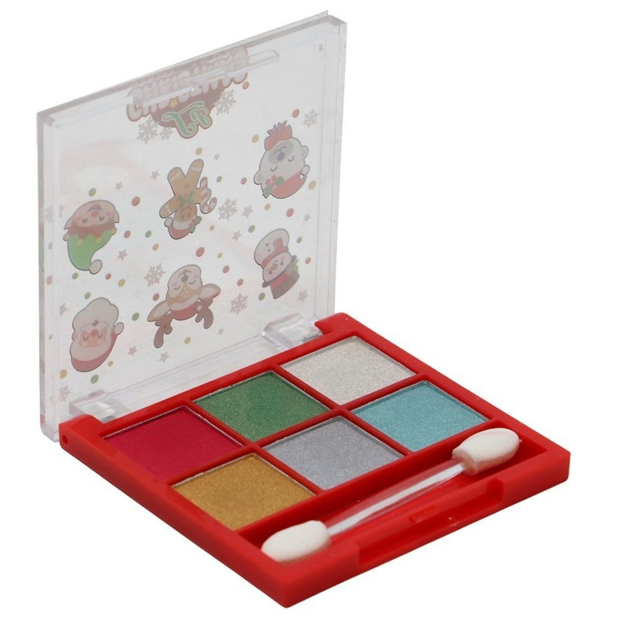 Paleta de Sombras 6 Colores Navidad