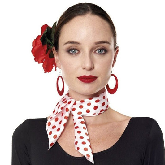 Pañuelo de Flamenca Blanco