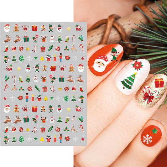Pegatinas para Uñas de Navidad
