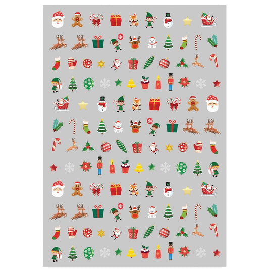 Pegatinas para Uñas de Navidad