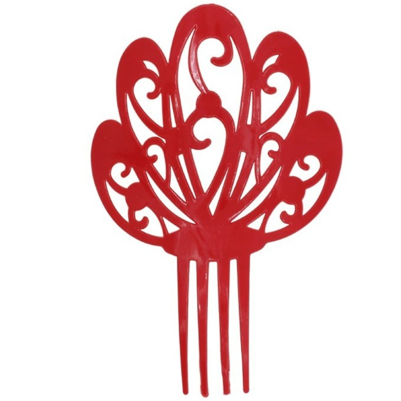 Peineta Roja Grande