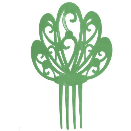 Peineta Verde Grande