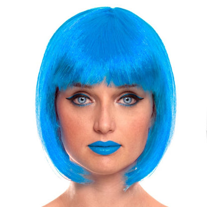 Peluca Azul Bob