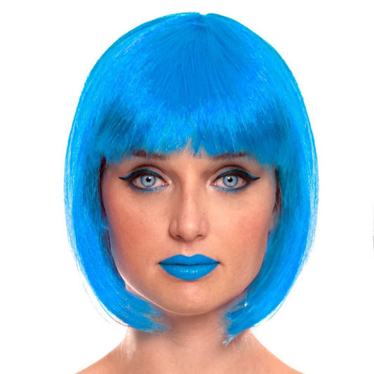 Peluca Azul Bob