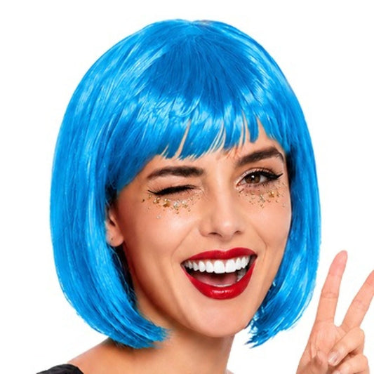 Peluca Azul Bob