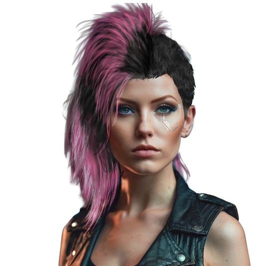 Peluca Ciberpunk Judy