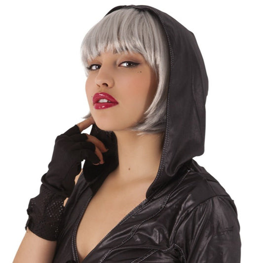 Peluca Gris Bob