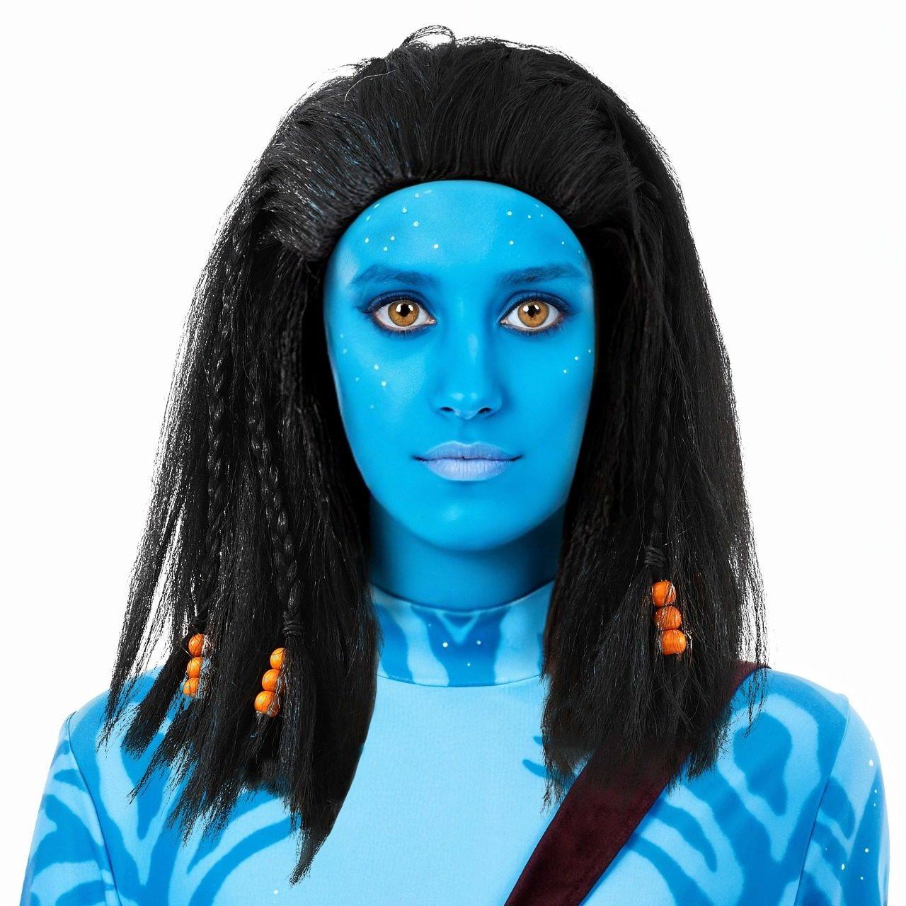 Peluca de Guerrera Avatar