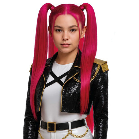 Peluca de Guerrera K-Pop Mira