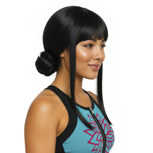 Peluca de Guerrera K-Pop  Zoey Huntrix