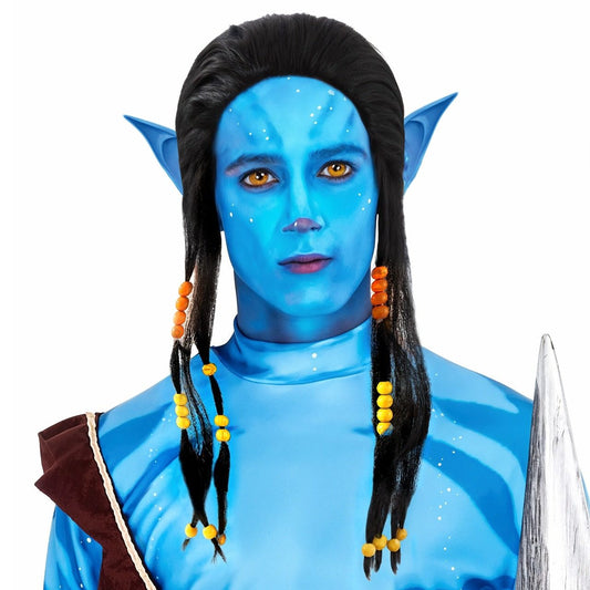 Peluca de Guerrero Avatar