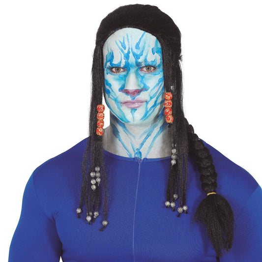 Peluca de Guerrero de Pandora con Trenzas