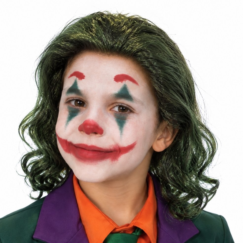 Peluca de Joker infantil
