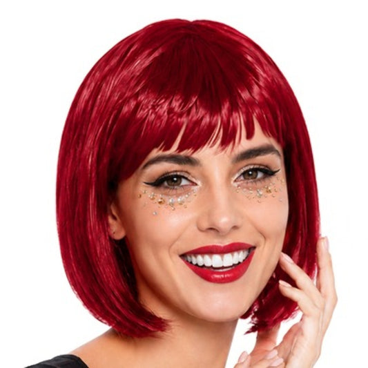 Peluca Pelirroja Bob