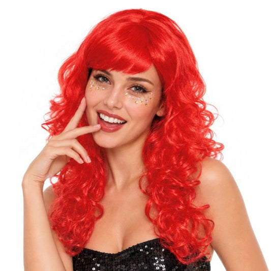Peluca Roja Ondas