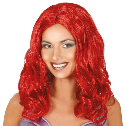 Peluca Roja Sirena