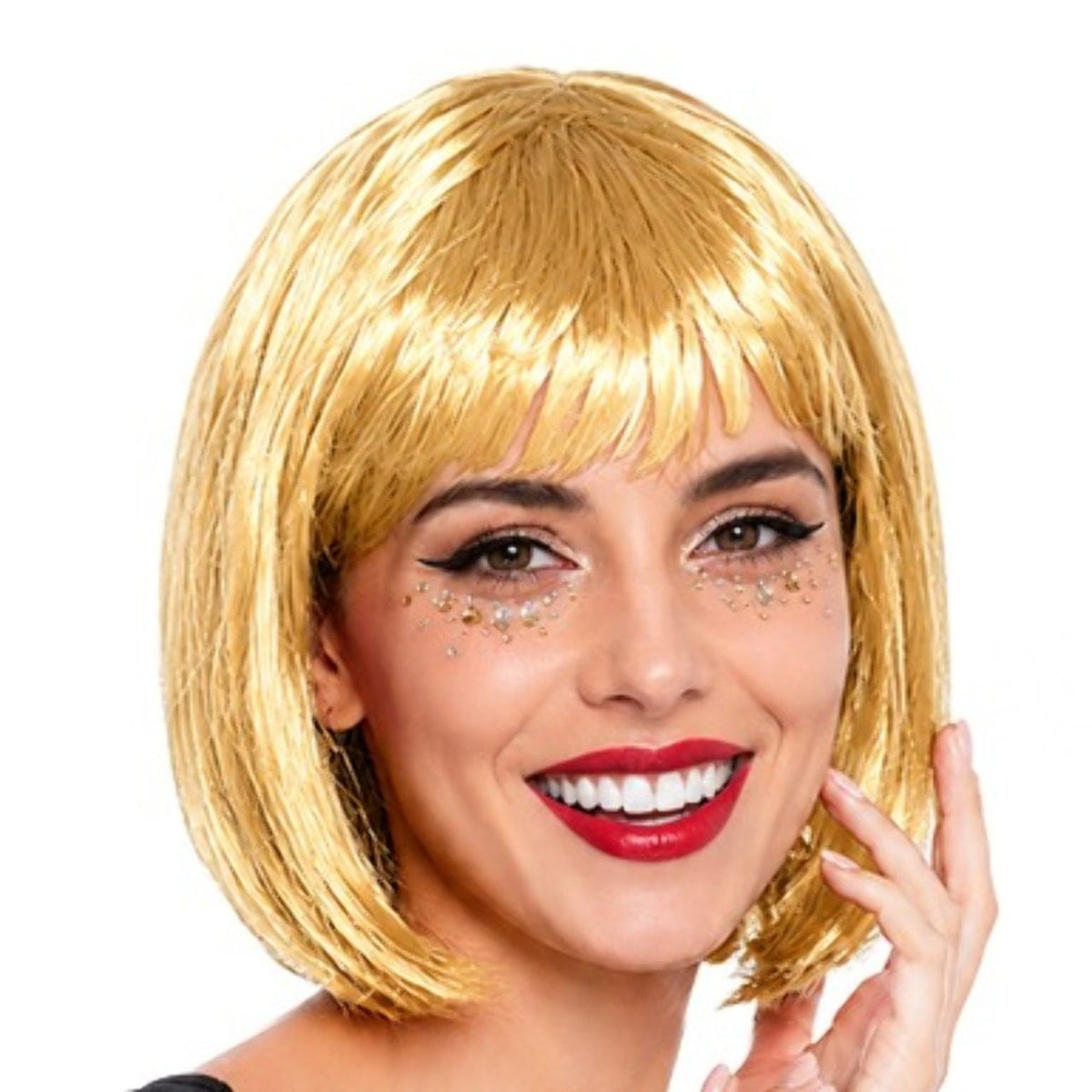 Peluca Rubia Corta Raffaella