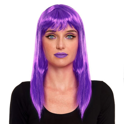 Peluca Violeta Lisa