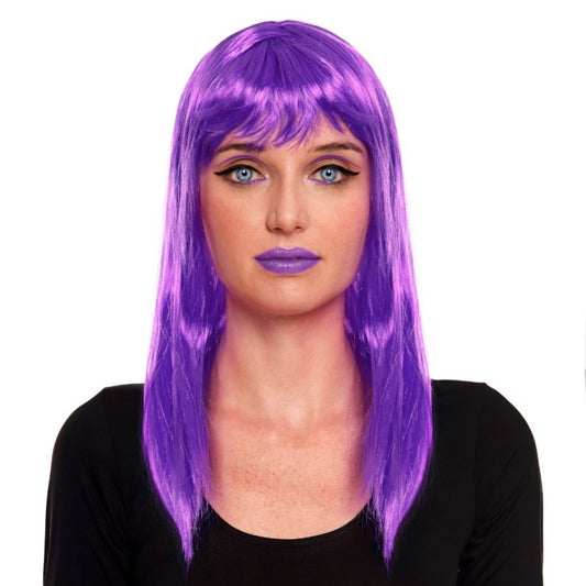 Peluca Violeta Lisa