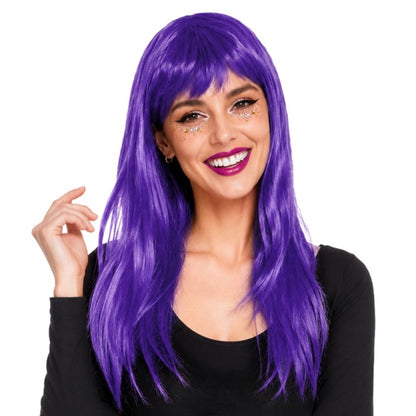 Peluca Violeta Lisa