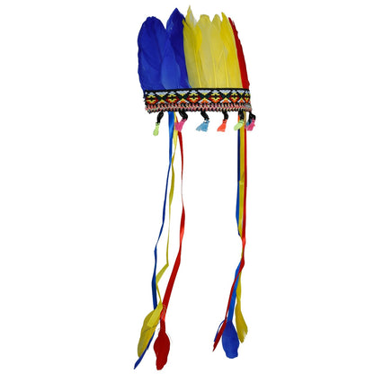 Penacho de Indio Plumas de Colores