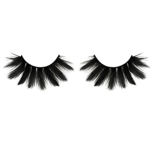 Pestañas Plumas Negras