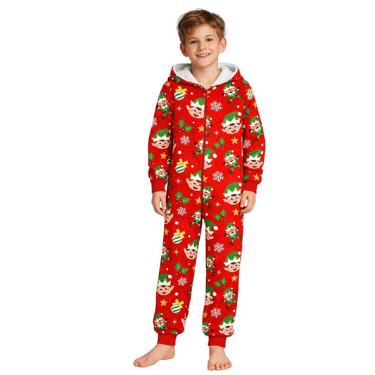 Pijama de Elfo Navideño infantil