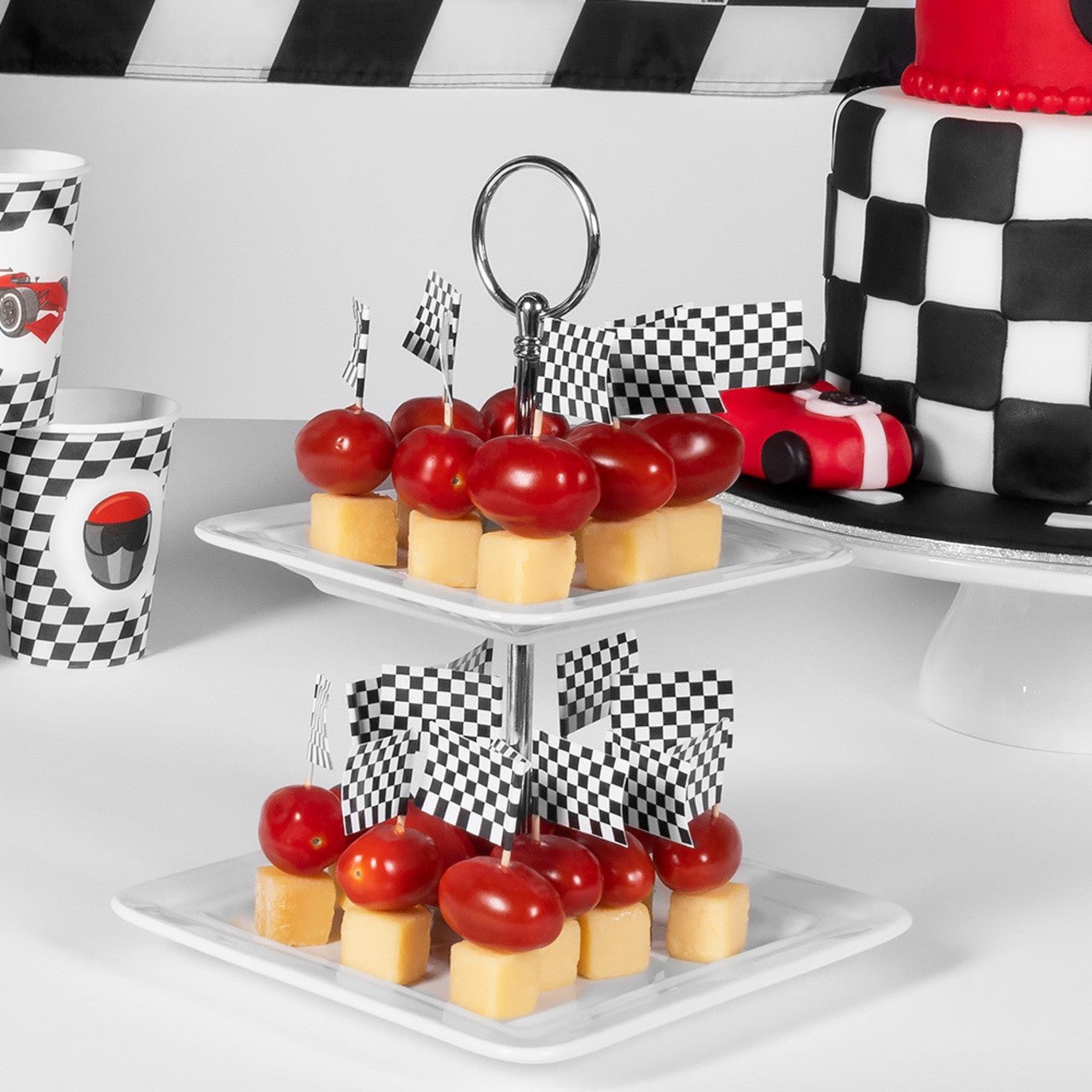 Pinchos de Banderitas Fórmula 1