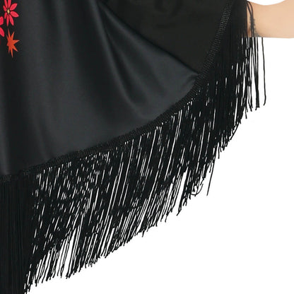 Poncho de Catrina Muerte para mujer