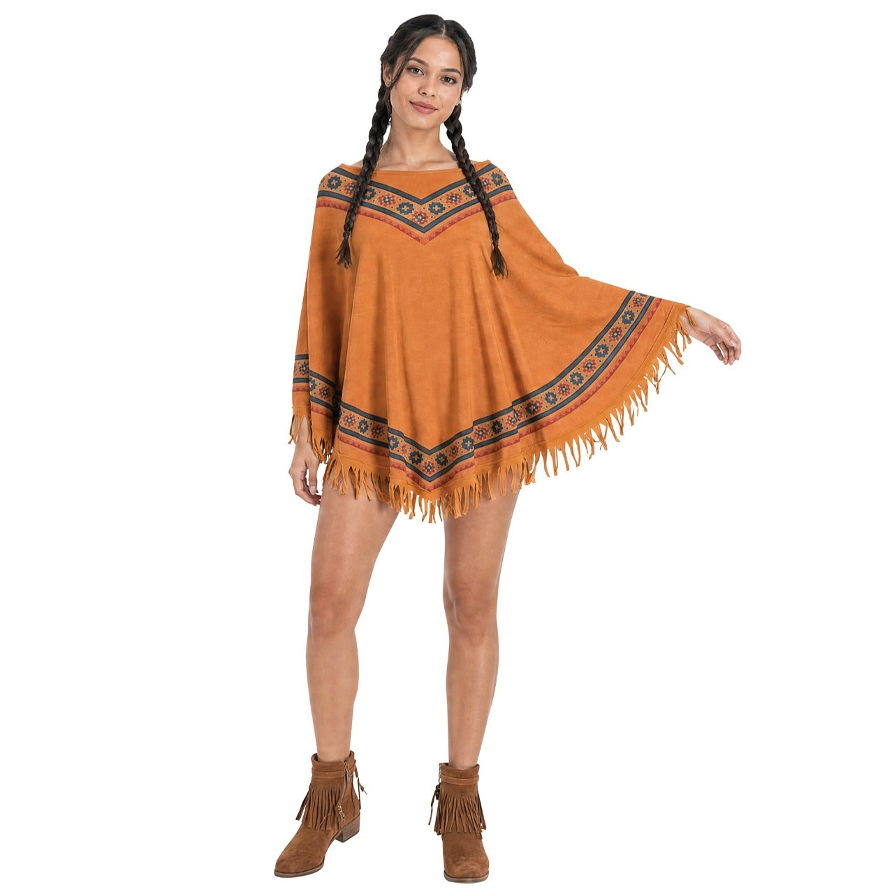 Poncho de India Apache