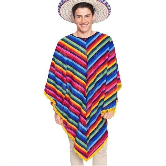 Poncho Mexicano Clásico