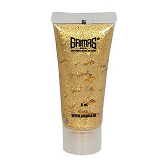 Purpurina en Gel Dorada Brillo Profesional