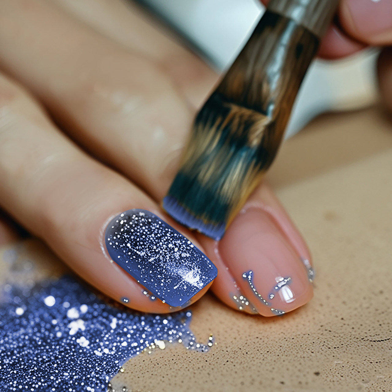 Purpurina Glitter Biodegradable Azul